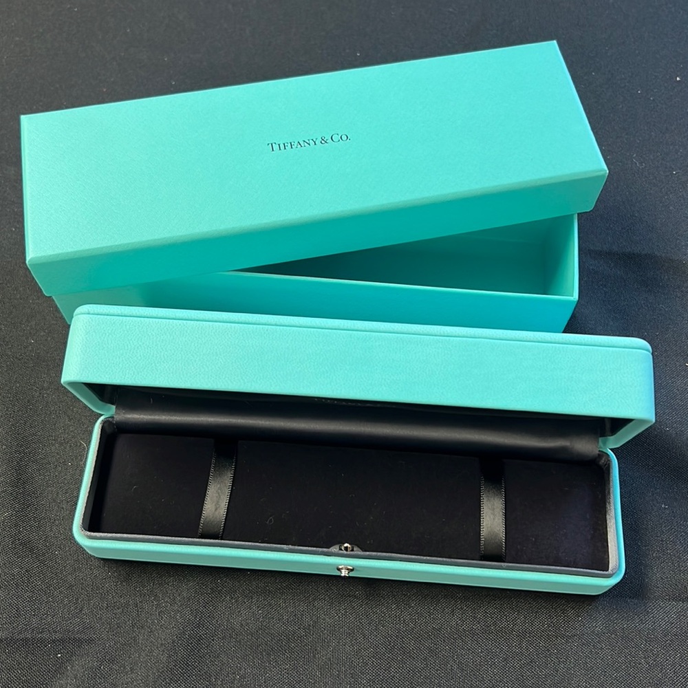 Tiffany and Co. box and bracelet box.   Just the 2 boxes.